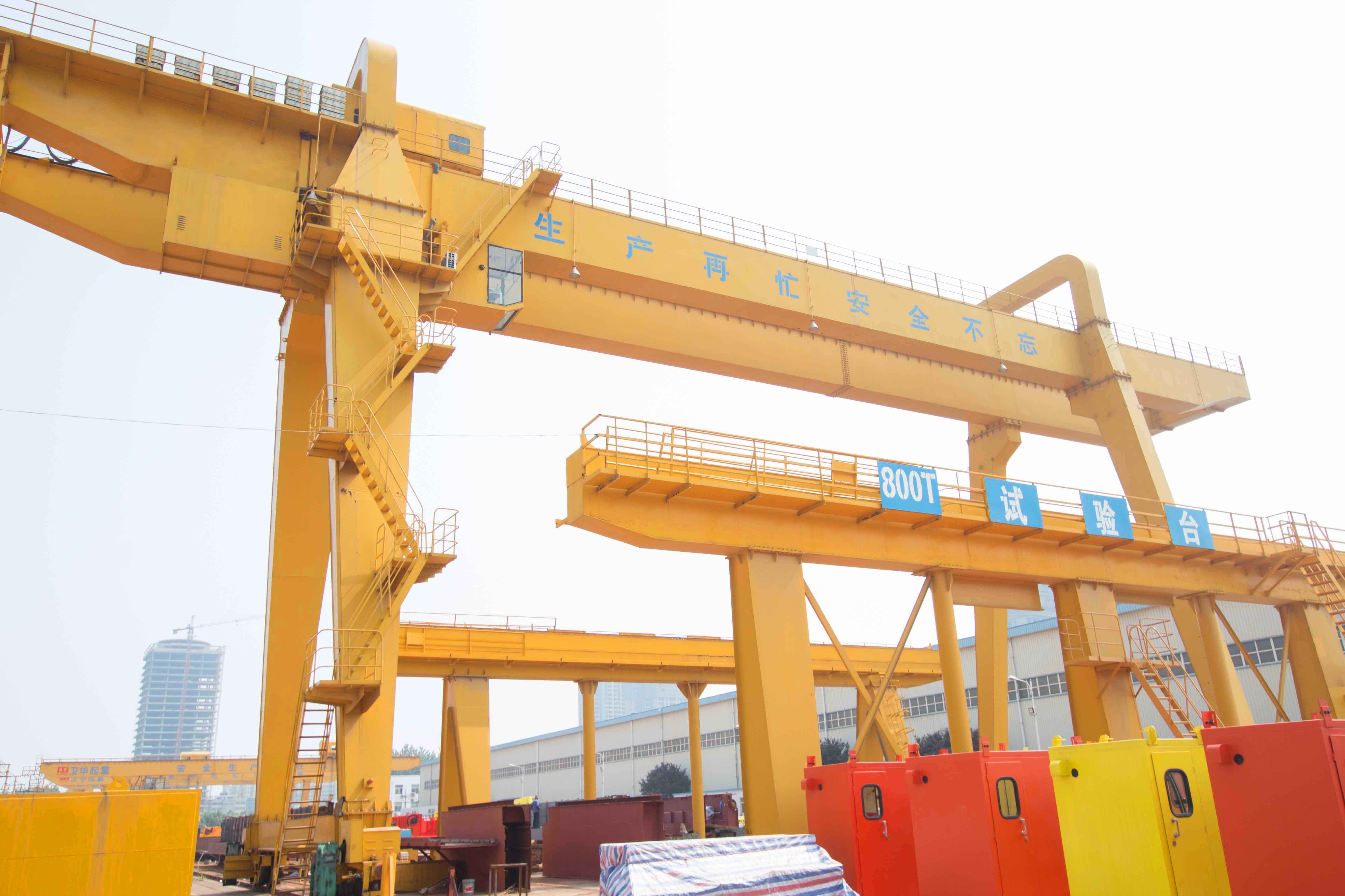 Double Girder Gantry Cranes Manufacturer - WHCRANE