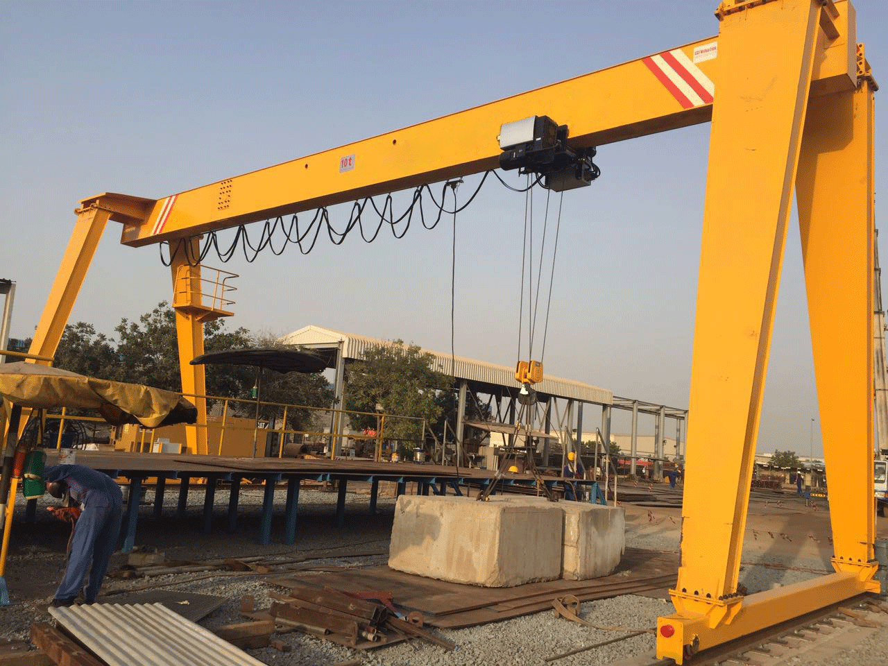 European Type Single Girder Gantry Crane Manufacturer - WHCRANE