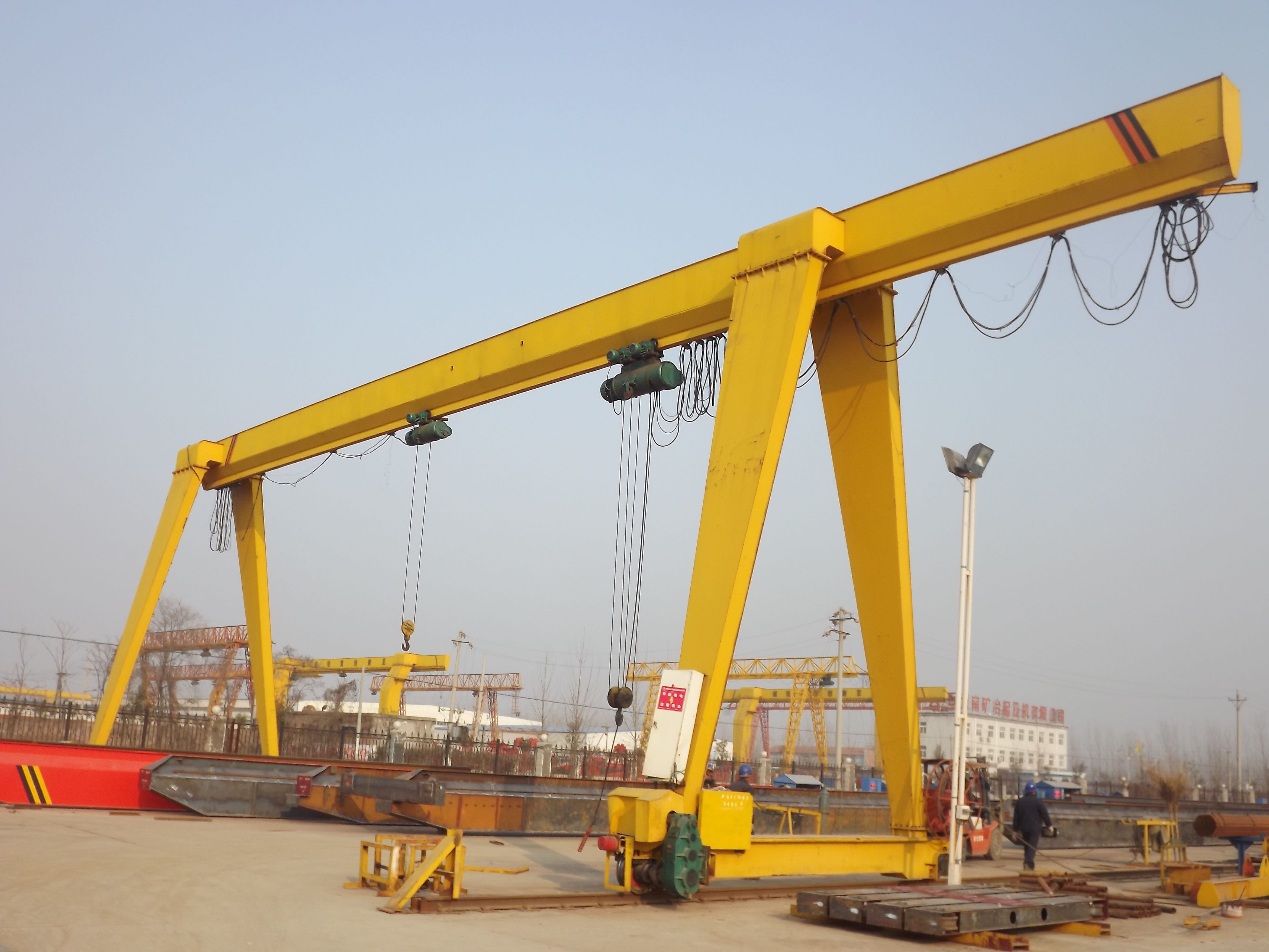 Single Girder Gantry Cranes Manufacturer - WHCRANE