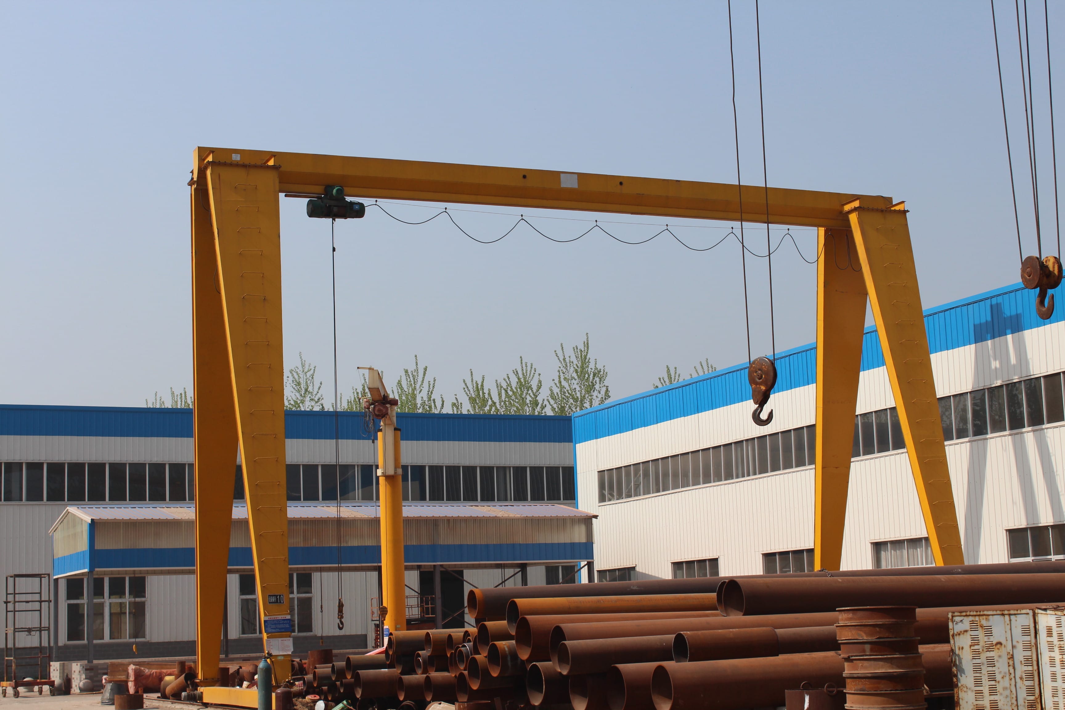 Single Girder Gantry Cranes Manufacturer - WHCRANE